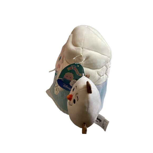 New Kelly Toys Disney Squishmallows 10" Elsa & 4" Olaf Frozen Soft Plush Pair - Picture 6 of 9